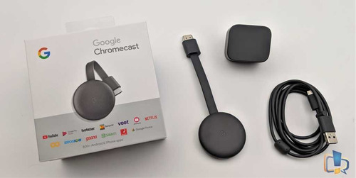 Google Chromecast 3, Convierta Su Tv Led En Smart Full Hd