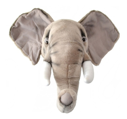 Cabeça De Pelúcia Elefante George Wild & Soft Bb-033