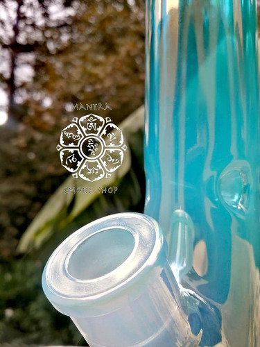 Imagen 2 de 3 de Aqua Sea Ice Bong 40cm Pyrex Grueso Bowl Downstem Percolador