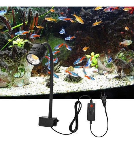 Lámpara De De Plantas De Luz De Acuario, Iluminación De