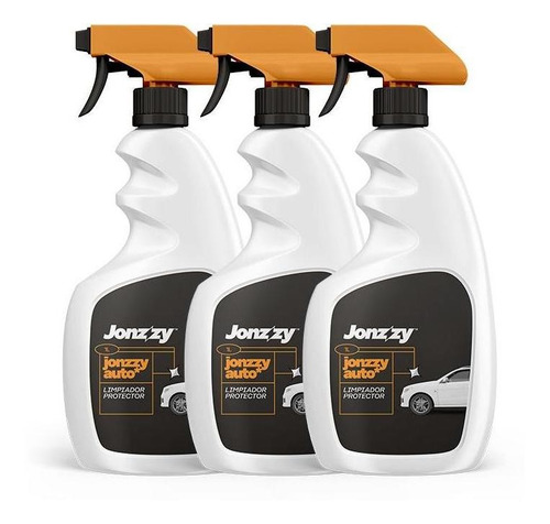 Kit 8 Limpiador Protector Abrillantador Auto Premium 1l