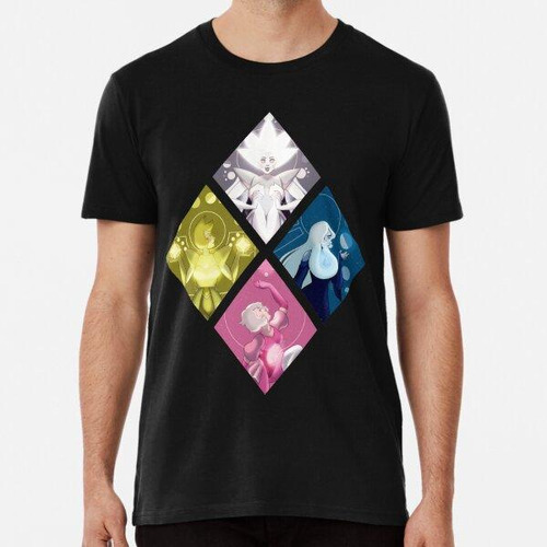 Remera Diamantes Mural - Steven Universe Algodon Premium