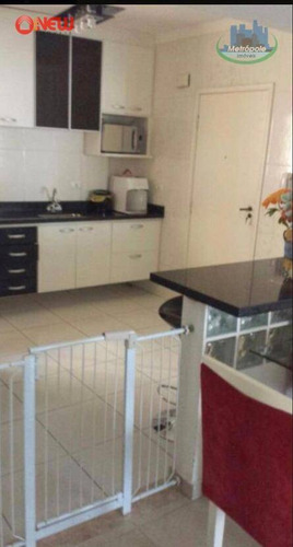 Apartamento Com 3 Dormitórios À Venda, 96 M² Por R$ 450.000 - Picanco - Guarulhos/sp - Ap1790