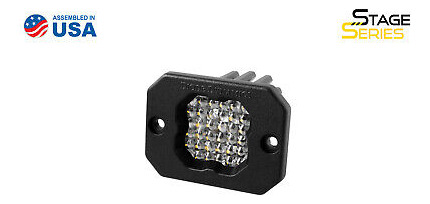 Stage Series C1 Led Pod Pro White Flood Flush With Red B Vvc