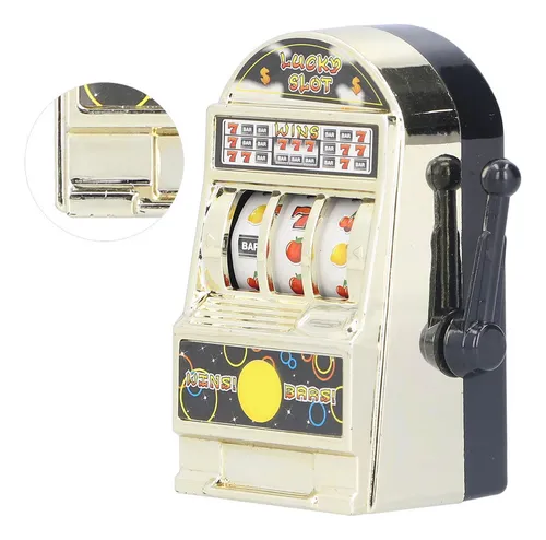 Mini Máquina Tragamonedas De Juguete Ligero Lucky Slot Machi
