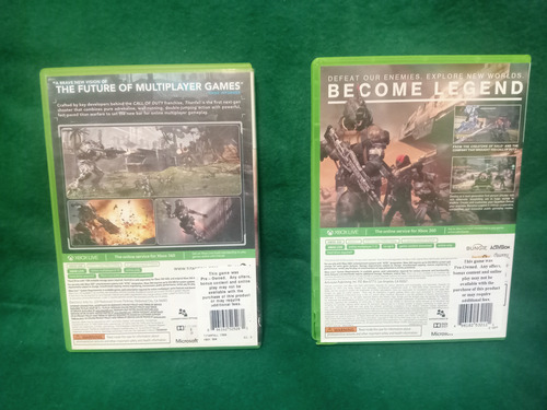 Titanfall + Destiny Xbox 360 Fisicos Duo Pack (Reacondicionado)