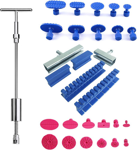 U/d Dent Repair Kit - 2 In 1 Dent Puller Paintless Dent R...