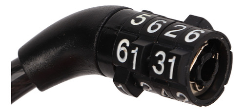 Cable Lock Bike, Combinación Antirrobo De Cuatro Dígitos Par