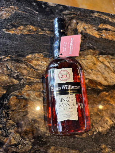 Whisky Evan Williams Bourbon Single Barrel Importado 750ml P