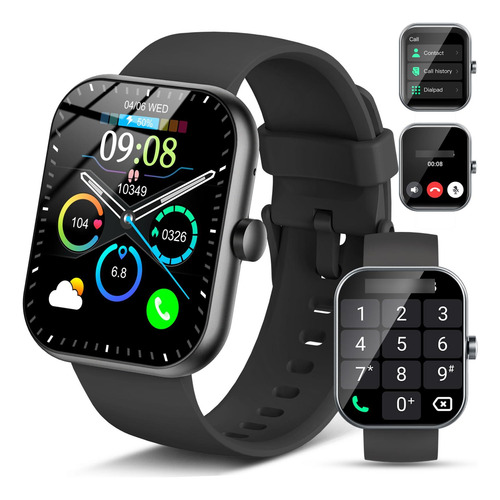 Smart Watch Responder Hacer Llamadas Para Hombres Y Mujeres Color De La Caja Diseño De La Malla Color De La Malla Color Del Bisel
