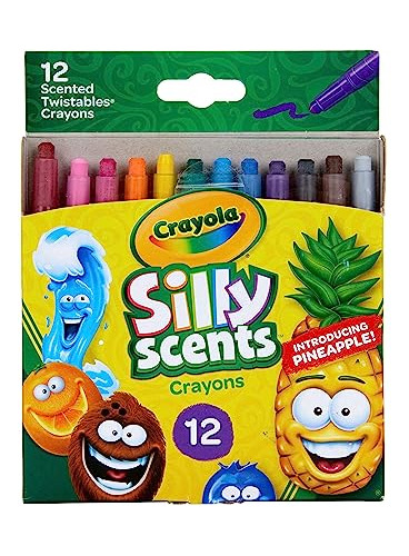 Crayola Silly Scents Twistables Crayons, 12 Unidades, Sumini