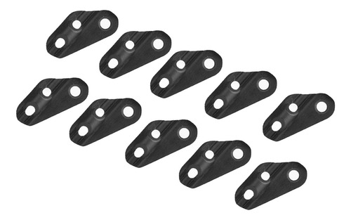 10 Hebillas De Cuerda De Viento Wigwam Guyline Triángulo