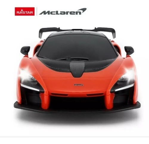 Auto A Control Remoto Mc Laren Senna Rojo