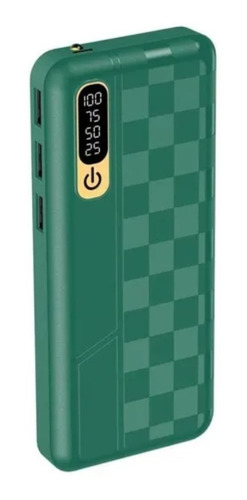 Batería Portátil Power Bank 20,000 Mah Con Linterna 3 Usb