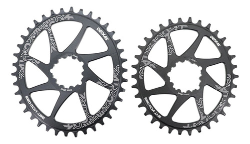 Chainring Monoplato Plato Deckas 3mm Offset Sram 36t Ovalado