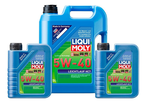 Paquete 7 Litros Leichtlauf Hc7 5w40 Aceite De Liqui Moly