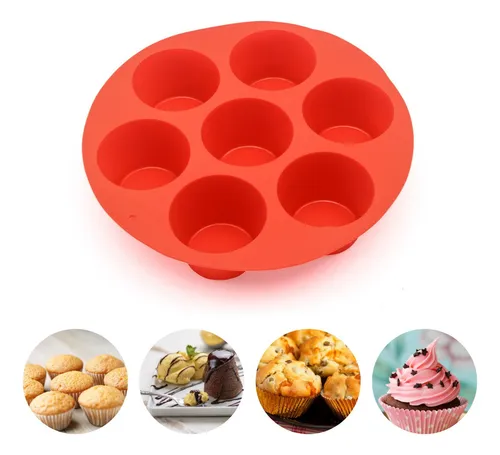 Molde de Cupcake para Air Fryer para horno Genérica Silicone ASSADEIRA
