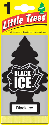 Ambientador Little Trees Black Ice 1 Pack