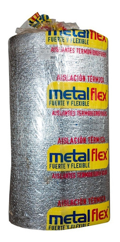 Combo Aislante Doble Cara Aluminizado P/techo De Chapa 10mm
