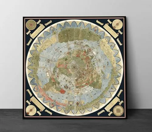 Mapa Urbano Monte - Mapa Del Mundo Sin Marco 23 X23