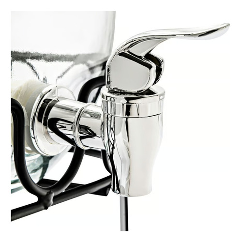 Dispensador Para Agua De Vidrio 8 Litros Home Color Transparente