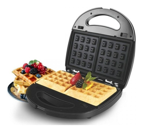 Waflera Electrica Para 2 Wafles Cuadrados