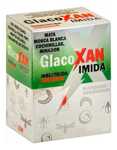 Glacoxan Imida Insecticida Mosca Blanca Cochinillas 30 Cc