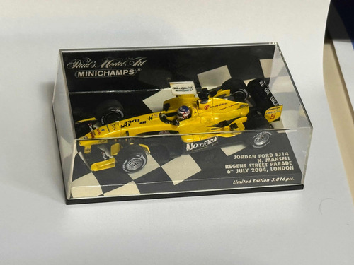 Miniatura Minichamps 1/43 Jordan Ej14 Nigel Mansell Completa