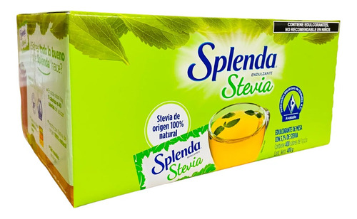 Splenda Stevia Polvo Sobres [400 Sob.]