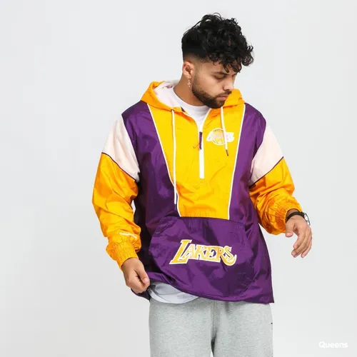 Mitchell and cheap ness lakers windbreaker