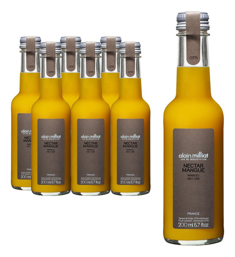 Alain Milliat Néctar De Mango, 6.8 Oz Líquidas (seis Botella