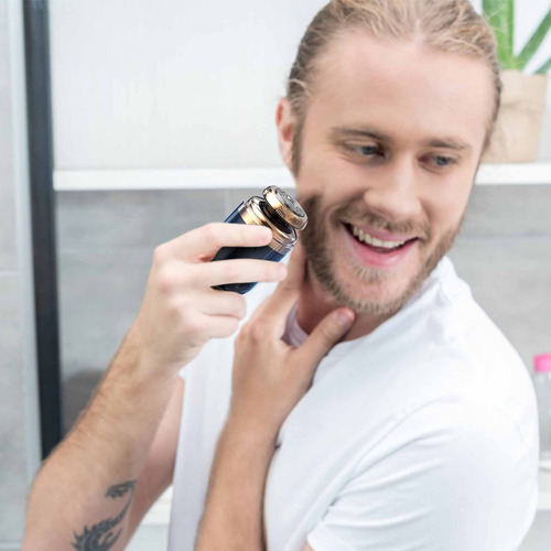 Afeitadora De Pelo Para Nariz, Portátil, Recargable, Con Dos