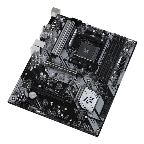 Imagen 2 de 4 de Asrock B550 Phantom Gaming 4 Rgb M2 Nvme U3.2 Hdmi Pcie4