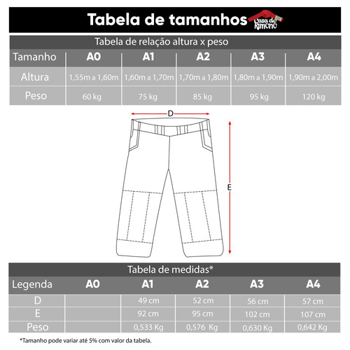 Calça Atama Tradicional Preta