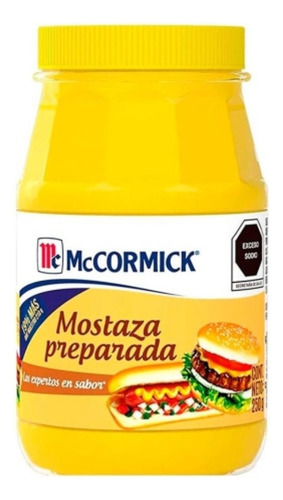 7 Pzas Mostaza Mccormick Preparada 250 G