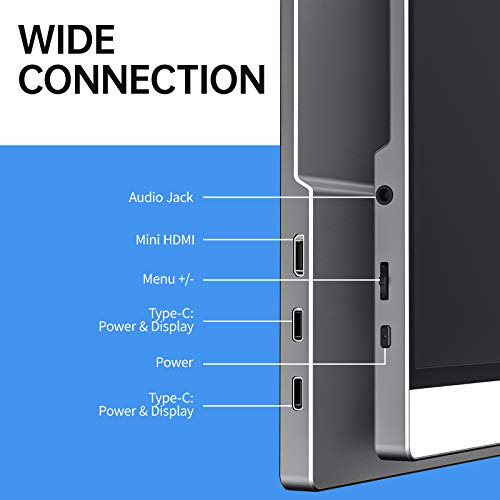 Monitor Portátil Fhd Usb-c Hdmi Ps4/5 Xbox Switch De 15.6 Pu