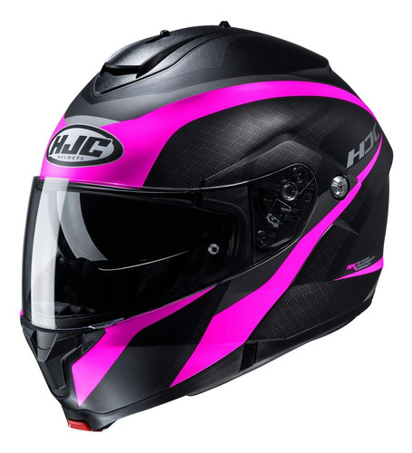 Casco Para Moto Hjc C91 Taly Me Talla Xl Color Negro