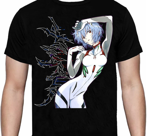 Evangelion Rei Ayanami Logo - Polera- Cyco Recor