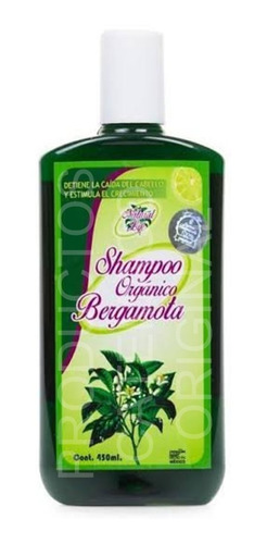 Shampoo Bergamota Anti-caída Y Estimula El Crecimiento    