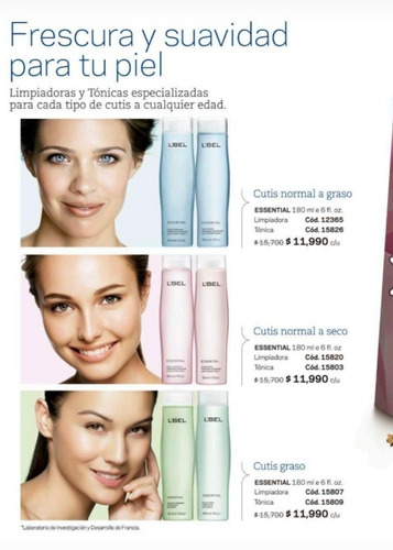 Limpiadora Exfoliante 180ml + Loción Tónica 180ml Piel Mixta