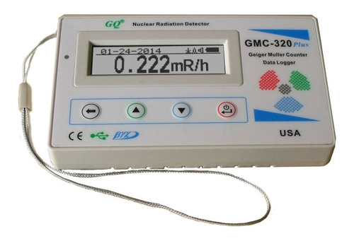 Detector De Radiación Nuclear Rayos Gamma Beta Profesional