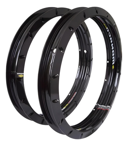 Jogo De Aros Mônaco Gs Pop 100 17x60 1.85d 14x60 1.85t
