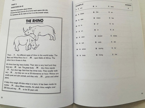 Un Libro - Cambridge Key English Test 1