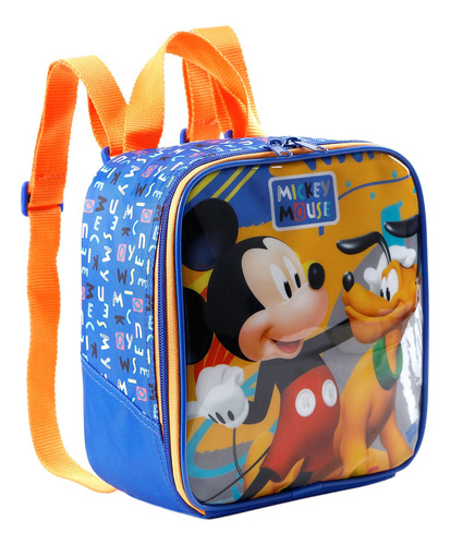 Lancheira Infantil Escolar Térmica Mickey Mouse 11594 Xeryus