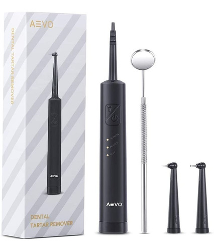 Removedor De Tártaro Dental Elétrico Portátil + Espelho Aevo