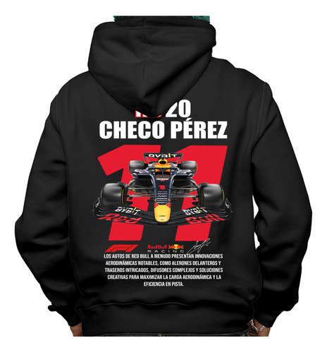 Sudadera Polar De Autos Carrera De Checo Perez