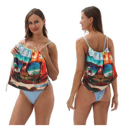 Toalla Extragrande G Beach Towel 2 En 1, Toalla De Fibra Fin
