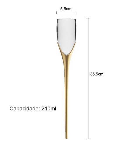 Set de 6 cuencos Fix Sand Beach Drinks Champagne