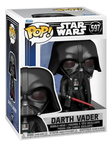 Boneco De Vinil Darth Vader Star Wars Episode Iv 597 Funko Candid...