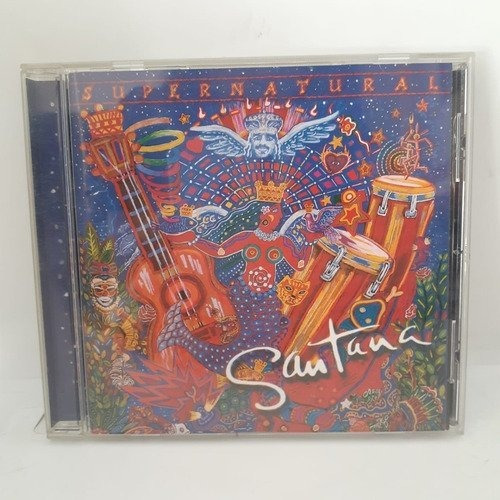 Santana Supernatural Cd Japonés Musicovinyl